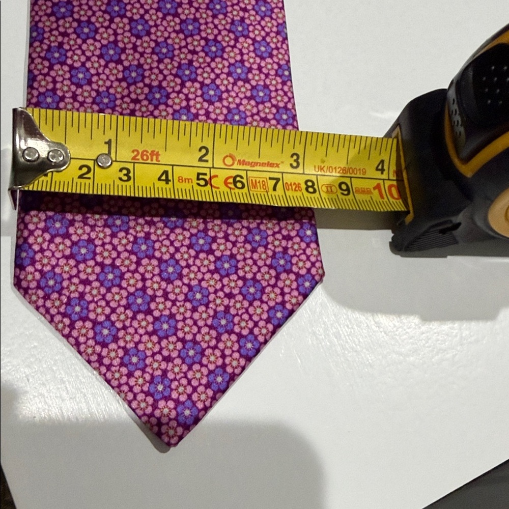 Dolcepunta set of 6 wardrobe Men's Designer Silk Ties - Multicolor - Picture 7 of 12